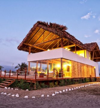 Conjunto volumetrico de la casa de playa