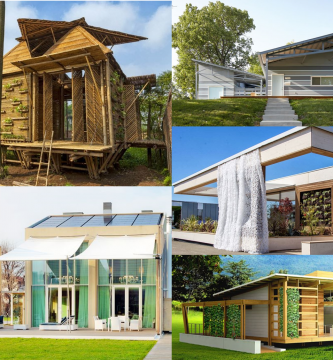 Modernas casa con diseño sustentable